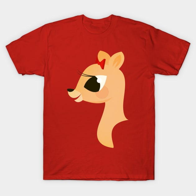 Rudolph the Red-Nosed Reindeer - Clarice T-Shirt by ChrisPaulFarias